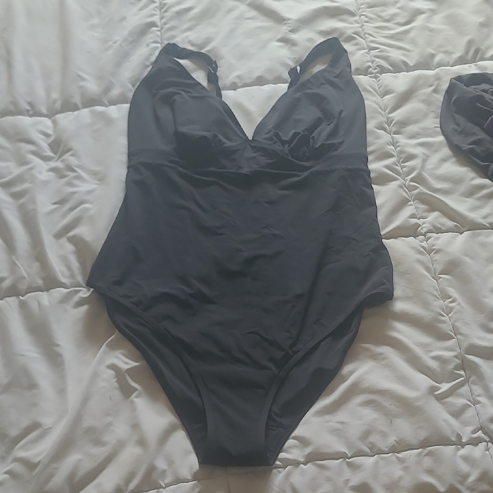 Knix Deep V Long Torso Swimsuit
